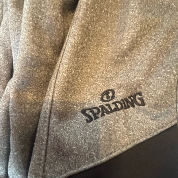 Spaulding men’s jogging pants with 2 zip up pockets , elastic waist Sz M - Picture 5 of 5